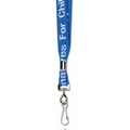 Knit-in Lanyard with Snap Hook (18"x5/8")